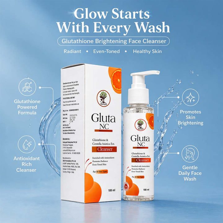 Gluta NC Glutathione Brightening Cleanser