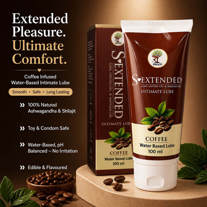 S-Extended Coffee Water Based Lube
