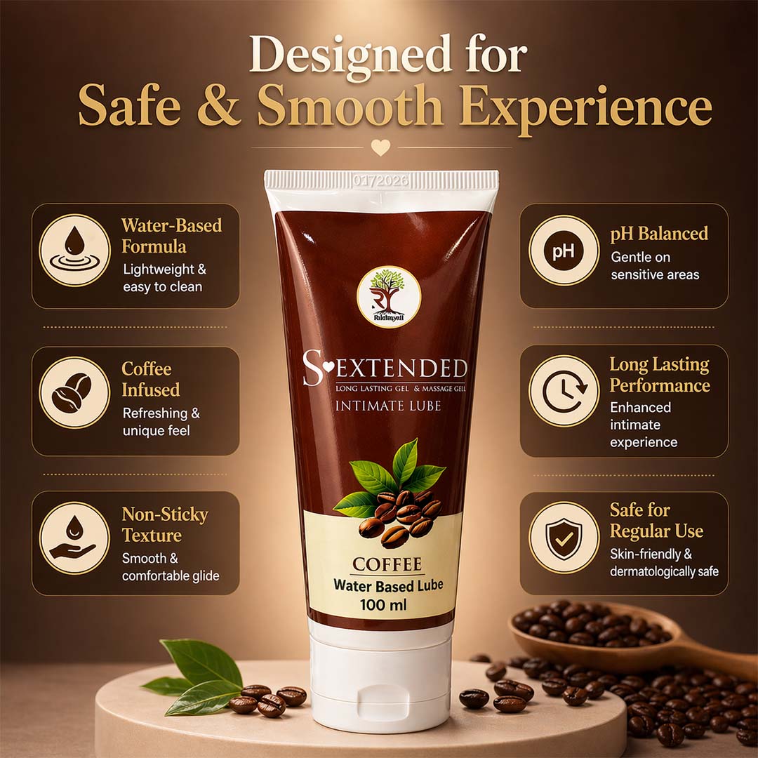 S-Extended Coffee Water Based Lube