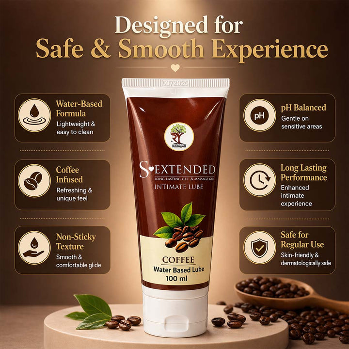 S-Extended Coffee Water Based Lube