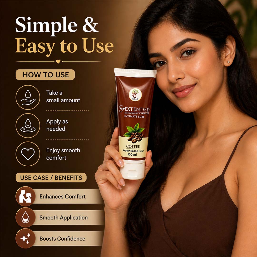 S-Extended Coffee Water Based Lube