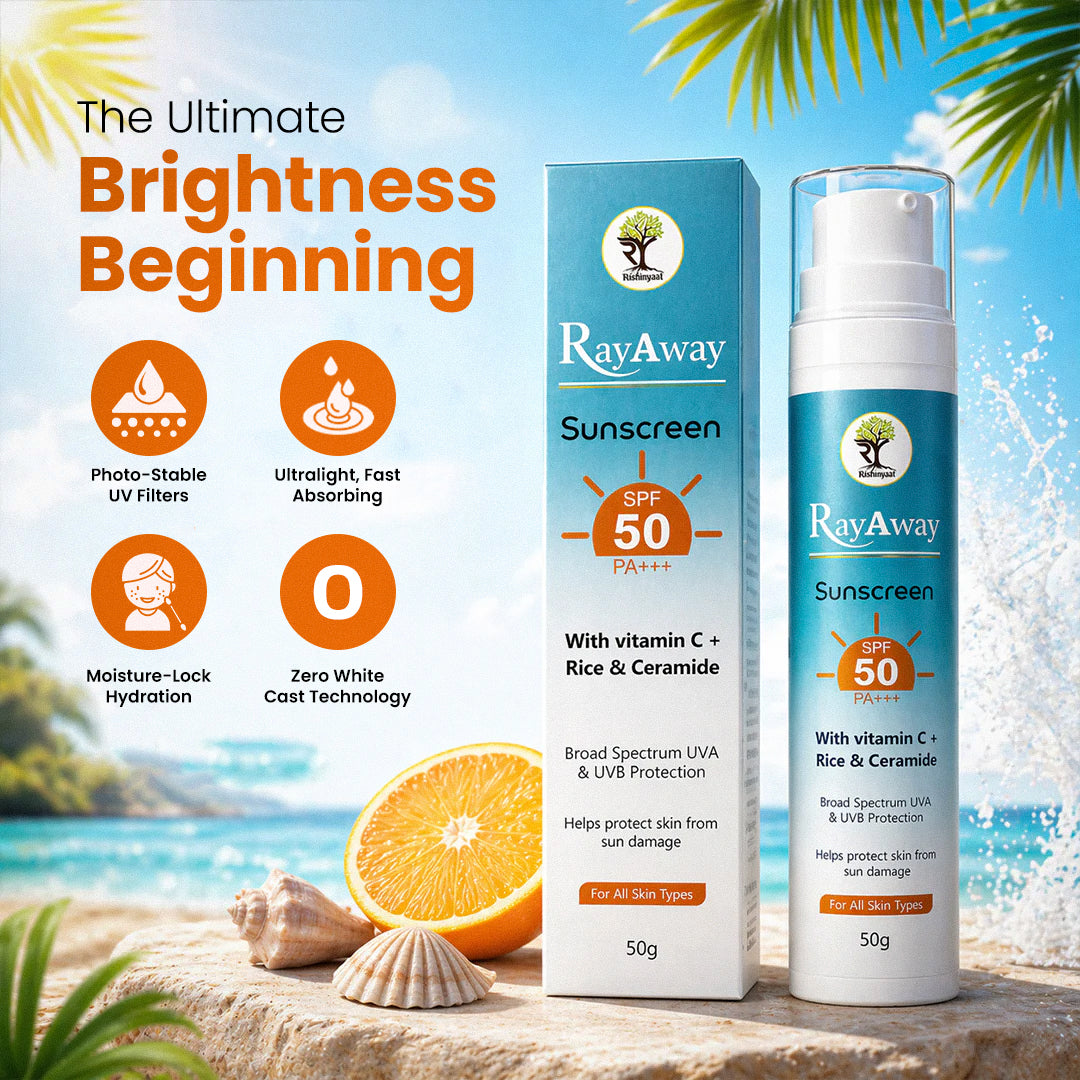 RayAway Sunscreen SPF 50 PA++