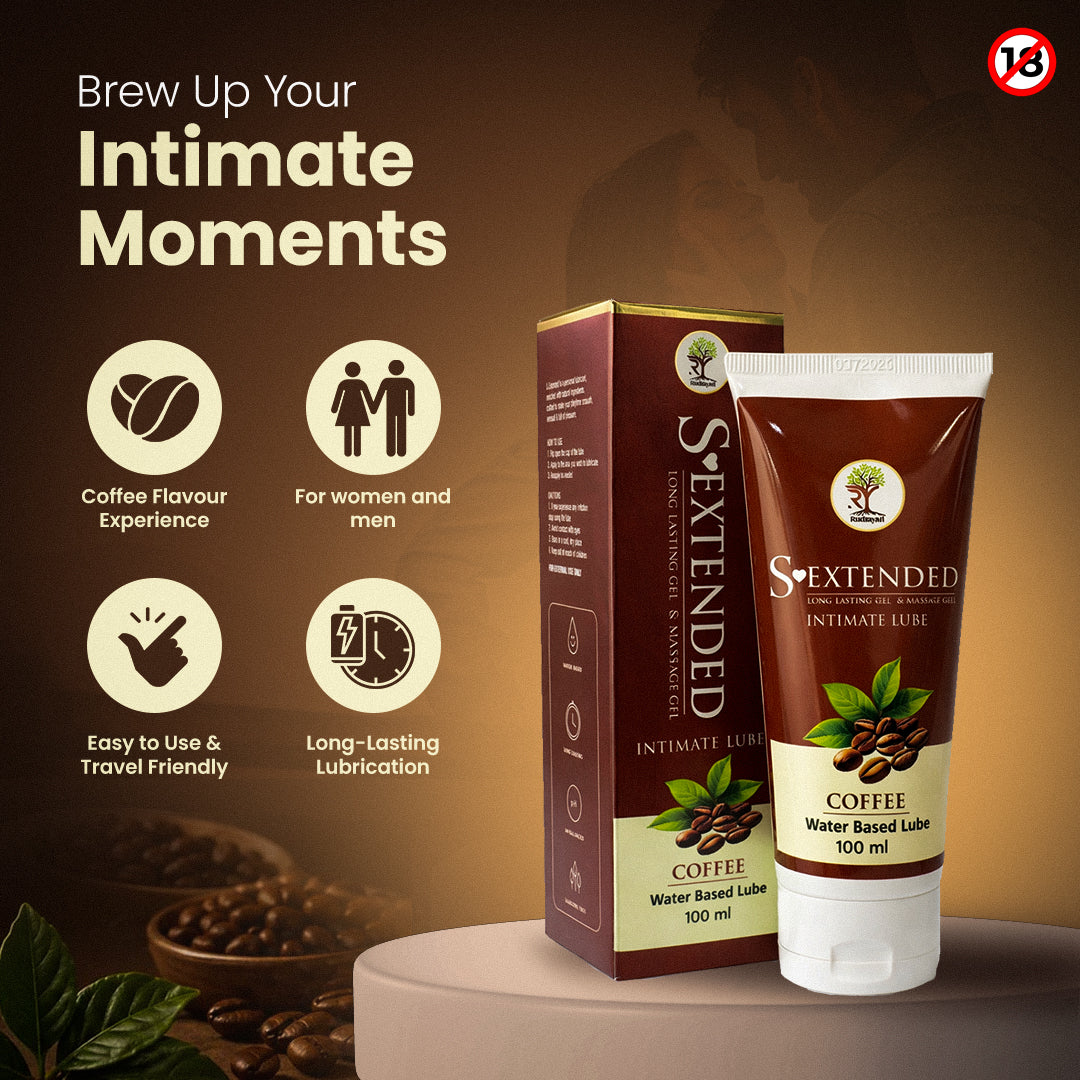 S-Extended Coffee Water Based Lube